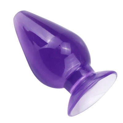 Próstata enorme que estimula el enchufe anal Toy With Strong Suction Cup del extremo