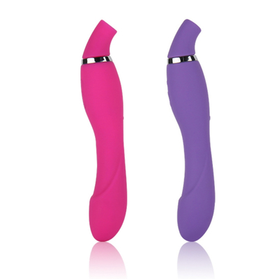 Vibrator de succión del clítoris, G Spot Clit Dildo Vibratores para mujeres con succión y vibración, G Spotter del clítoris resistente al agua