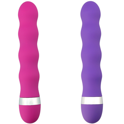 Vibrator de masaje de estimulación múltiple Vagina vibrante Dildo Estimulación del clítoris para mujeres