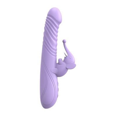 Vibrator de conejo de estiramiento de silicona estimulador de clítoris de punto G juguetes sexuales femeninos Vibrator de conejo para mujer vagina