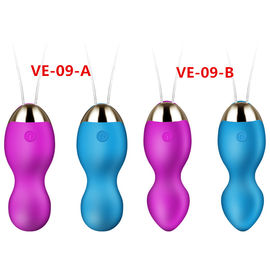 Huevo vibrante inalámbrico de la bala del USB del huevo del vibrador de las velocidades recargables de la prenda impermeable 10