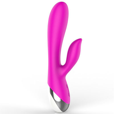 Vibrador recargable de 10 de las velocidades del silicón médico del sexo mujeres de los juguetes