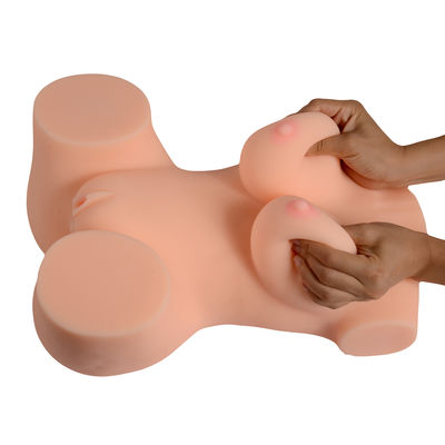 Masturbator masculino realista médico de la muñeca TPR del sexo él juguetes del placer