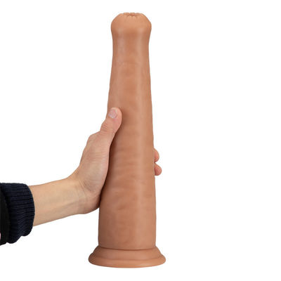 El sexo enorme grueso Toy Big Animal Penis Elephant del consolador mete el hocico el juguete del sexo anal