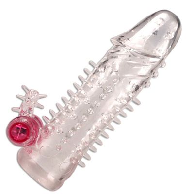 El pene vibrante envuelve los condones suaves 35g del consolador del silicón de la ampliación del retraso