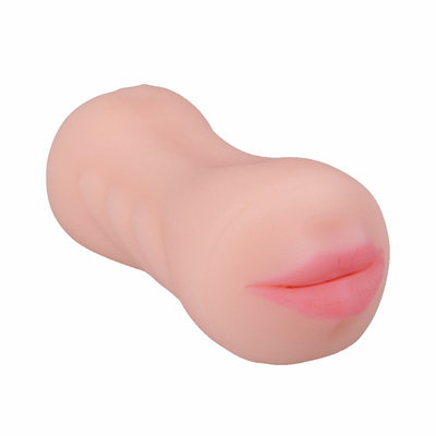 Juguete doble del sexo del agujero de la vagina de la muestra libre del Masturbator de la boca de los aviones de la taza del hoyo de la garganta profunda íntima oral realista del gatito para