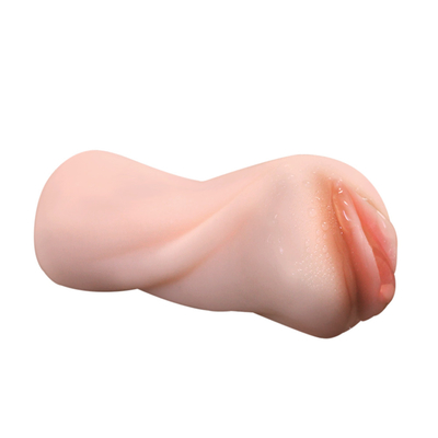 Gatito elástico texturizado realista del bolsillo de la vagina para el sexo de los hombres