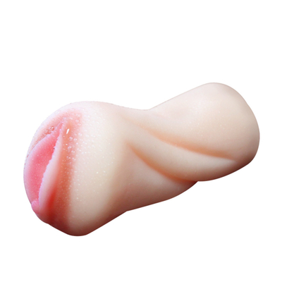 Gatito elástico texturizado realista del bolsillo de la vagina para el sexo de los hombres