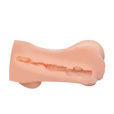 Juguete artificial del sexo del asno del gatito de las mujeres de la masturbación de la vagina de la taza del Masturbator masculino de goma atractivo caliente del hombre