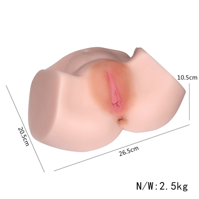 el asno realista de la muñeca del saxofón de la suavidad de Toy Masturbate Sexy Ass Super de los hombres 2.5kg se masturba los productos adultos para la muñeca de los hombres XXX