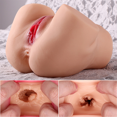 Nalgas realistas con mejores ventas 3D de la fábrica para los hombres que se masturban el silicón Buttocksreal Cat Pocketssimulated Vaginal Sex T