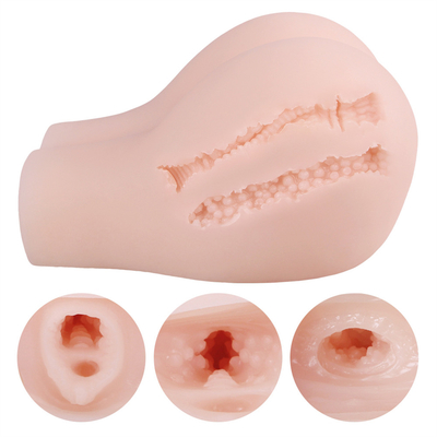Juguetes adultos de la venta caliente para los juguetes adultos atractivos masculinos de los juguetes del asno y de la vagina para la masturbación del hombre