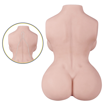 Masturbator masculino de los bobos del torso de las muñecas adultas grandes suaves realistas del sexo para la vagina texturizada realista de los hombres 3D con ChannelPop anal