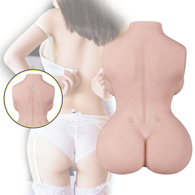 Masturbator masculino de los bobos del torso de las muñecas adultas grandes suaves realistas del sexo para la vagina texturizada realista de los hombres 3D con ChannelPop anal