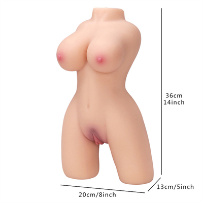 La fábrica vende el sexo masculino realista Toy For Man de la masturbación del mejor medio del cuerpo torso masculino de la muñeca