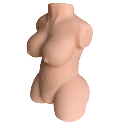 Masturbación grande de la vagina del asno del pecho de Toy Hot Selling Half Body del silicón realista real para el varón de los hombres