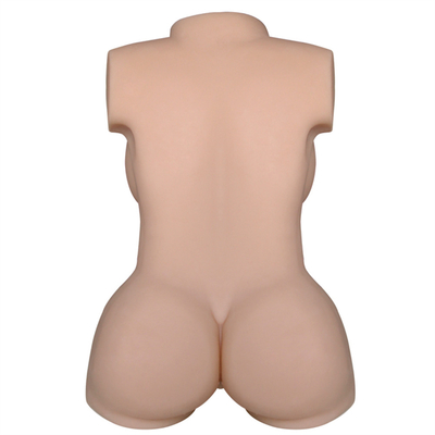 Masturbación grande de la vagina del asno del pecho de Toy Hot Selling Half Body del silicón realista real para el varón de los hombres