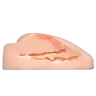 Sexo artificial Toy Fat Butt 2 de la vagina de la masturbación del precio de fábrica en 1 juguete anal de Troso del asno de la masturbación para el hombre