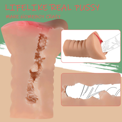 Juguetes anales para el Masturbator masculino de los productos del sexo de los hombres para los juguetes artificiales del sexo del gatito del bolsillo de la taza de la vagina del hombre para el sexo del Massager de los hombres