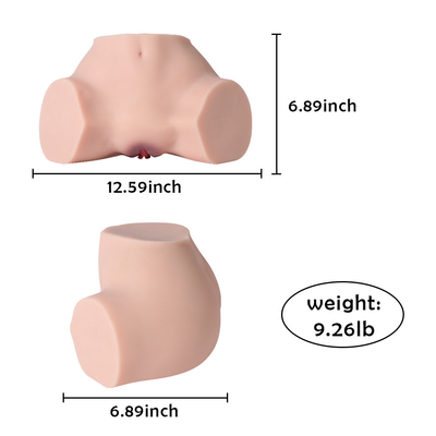 Las ventas superiores embolsan muñeca realista real del sexo del cuerpo del sexo de la muñeca del amor del Masturbator 2.5kg del hombre del gatito la media