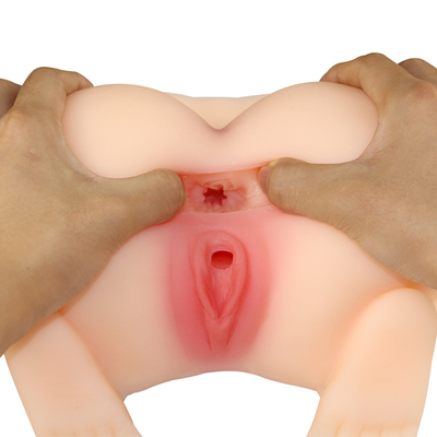 Muñeca adulta del sexo de la muñeca de la masturbación del medio del cuerpo del asno del sexo de la muñeca de la vagina asno real más barato suave grande de las mujeres para el hombre