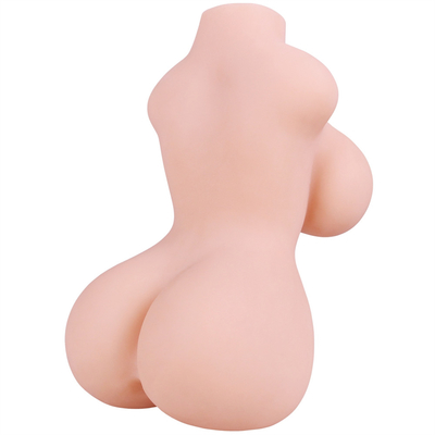 El sexo realista del amor de la muñeca adulta del sexo juega la figura regordeta muñeca de las piernas largas grandes del pecho del sexo para el medio cuerpo de los hombres