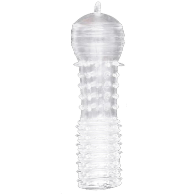 Venta caliente Crystal Penis Sleeve Extender para el hombre