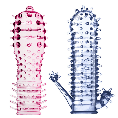 Sexo caliente Toy Crystal Penis Enlargement Sleeve de la venta para los hombres