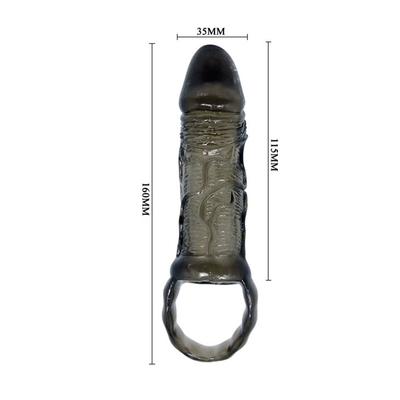 Manga para hombre del pene de la TPE con la vibración