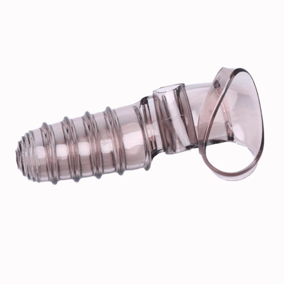 El sexo de la novedad juega la TPE médica de RoHS del vibrador de la manga del finger para las mujeres