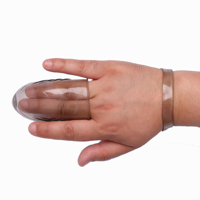 El sexo de la novedad juega la TPE médica de RoHS del vibrador de la manga del finger para las mujeres
