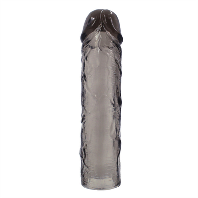 Pene realista del silicón del gallo de la manga de la extensión del pene de los hombres de Toy Dildo Extender Condoms For del sexo