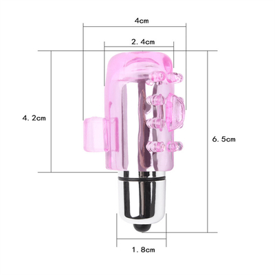 Pene Ring With Vibrating Cock Ring del producto del sexo para el estímulo de los hombres