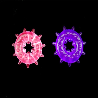El pene colorido Ring Cock Rings Male Sex juega los anillos de retraso de tiempo del pene
