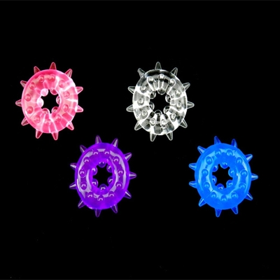 El pene colorido Ring Cock Rings Male Sex juega los anillos de retraso de tiempo del pene