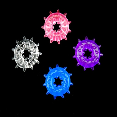 El pene colorido Ring Cock Rings Male Sex juega los anillos de retraso de tiempo del pene