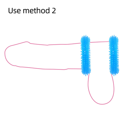 Anillo de goma masculino adulto de Ring Silicone Cock Rings Penis del retraso de Toy Men Tools Penis Ejaculation del sexo