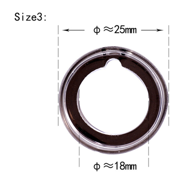 Gallo de retraso de tiempo Ring Silicone Ring For Male del pene