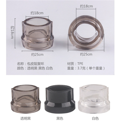 Gallo de retraso de tiempo Ring Silicone Ring For Male del pene