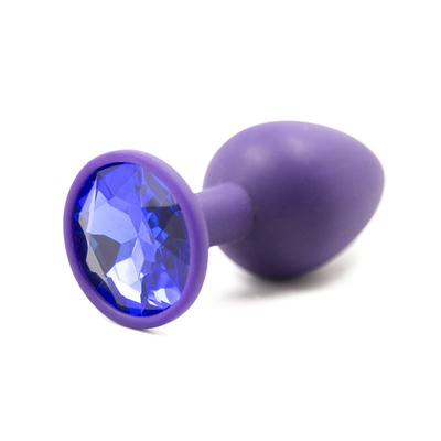 Juguetes adultos gay anales Jeweled silicón portátil del enchufe del extremo de Chastity Anal Plug Adult Toy para los hombres
