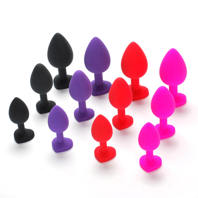 Juguetes adultos gay anales Jeweled silicón portátil del enchufe del extremo de Chastity Anal Plug Adult Toy para los hombres