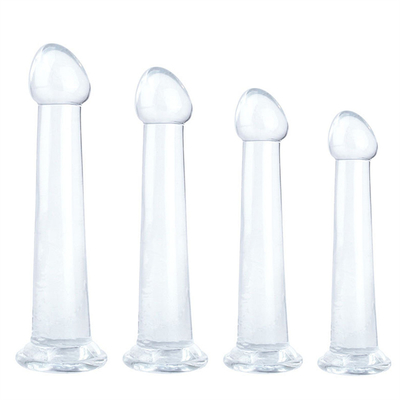 Juguetes sexuales vaginales del punto G de la próstata de los tapones anales con la base fuerte de la ventosa