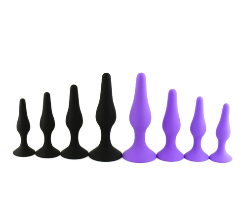 Enchufe masculino del extremo del Massager de la próstata del enchufe anal del silicón para Toy Anal erótico adulto