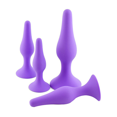 Enchufe masculino del extremo del Massager de la próstata del enchufe anal del silicón para Toy Anal erótico adulto
