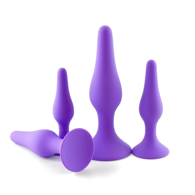 Enchufe masculino del extremo del Massager de la próstata del enchufe anal del silicón para Toy Anal erótico adulto