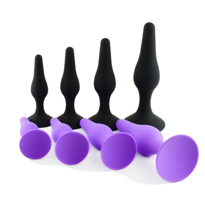 Enchufe masculino del extremo del Massager de la próstata del enchufe anal del silicón para Toy Anal erótico adulto