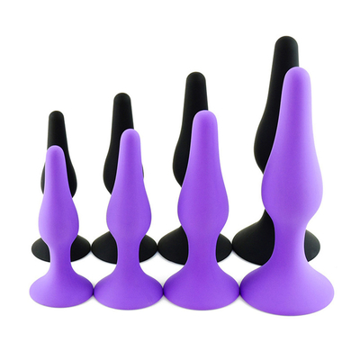 Enchufe masculino del extremo del Massager de la próstata del enchufe anal del silicón para Toy Anal erótico adulto