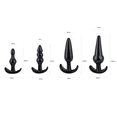 sexo vendedor caliente xese Toy Anal Plug Set de la TPE de la castidad para la mujer