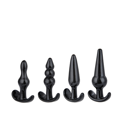 sexo vendedor caliente xese Toy Anal Plug Set de la TPE de la castidad para la mujer