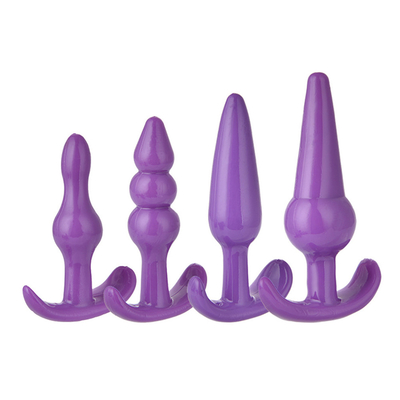 sexo vendedor caliente xese Toy Anal Plug Set de la TPE de la castidad para la mujer